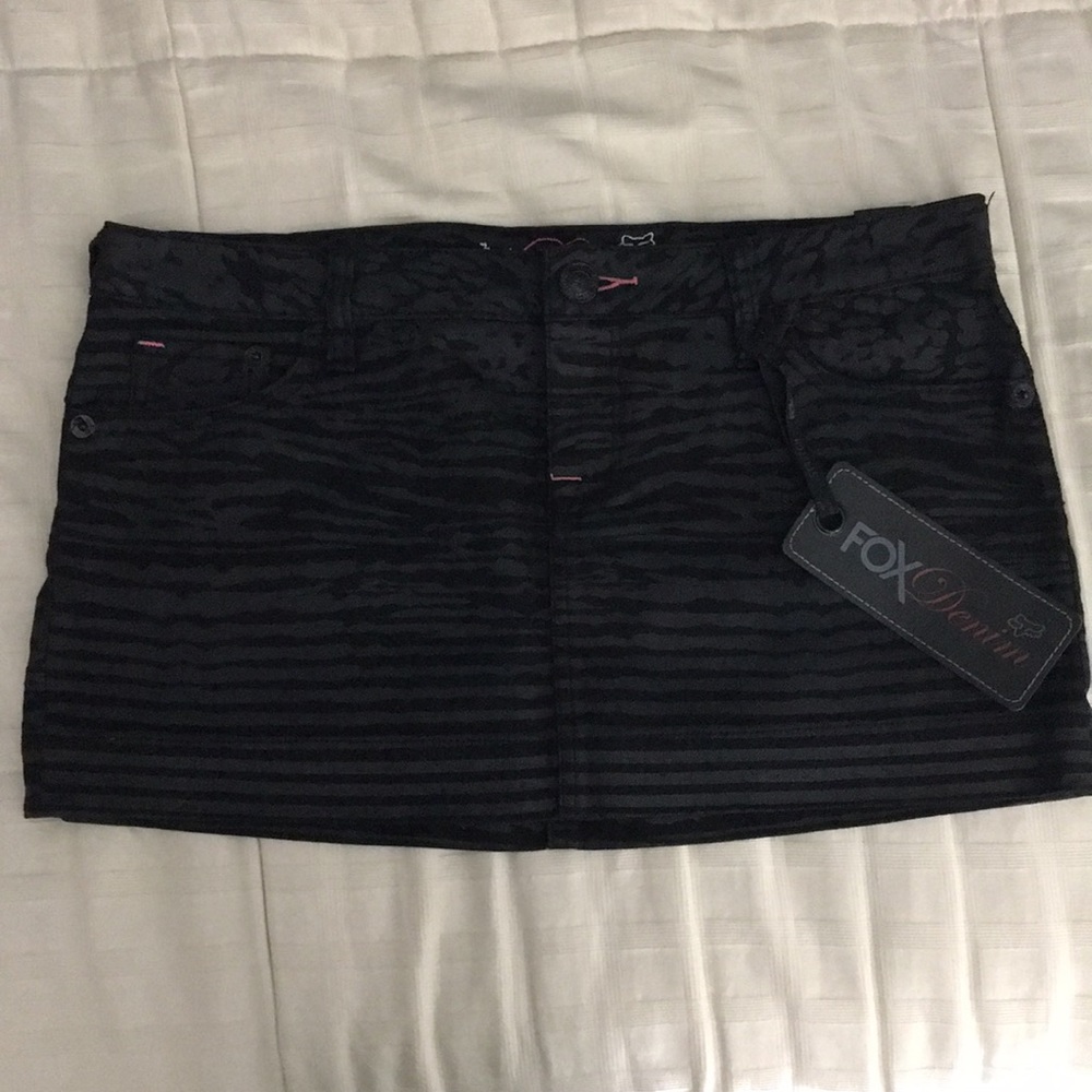 Black Fox Racing Mini Skirt